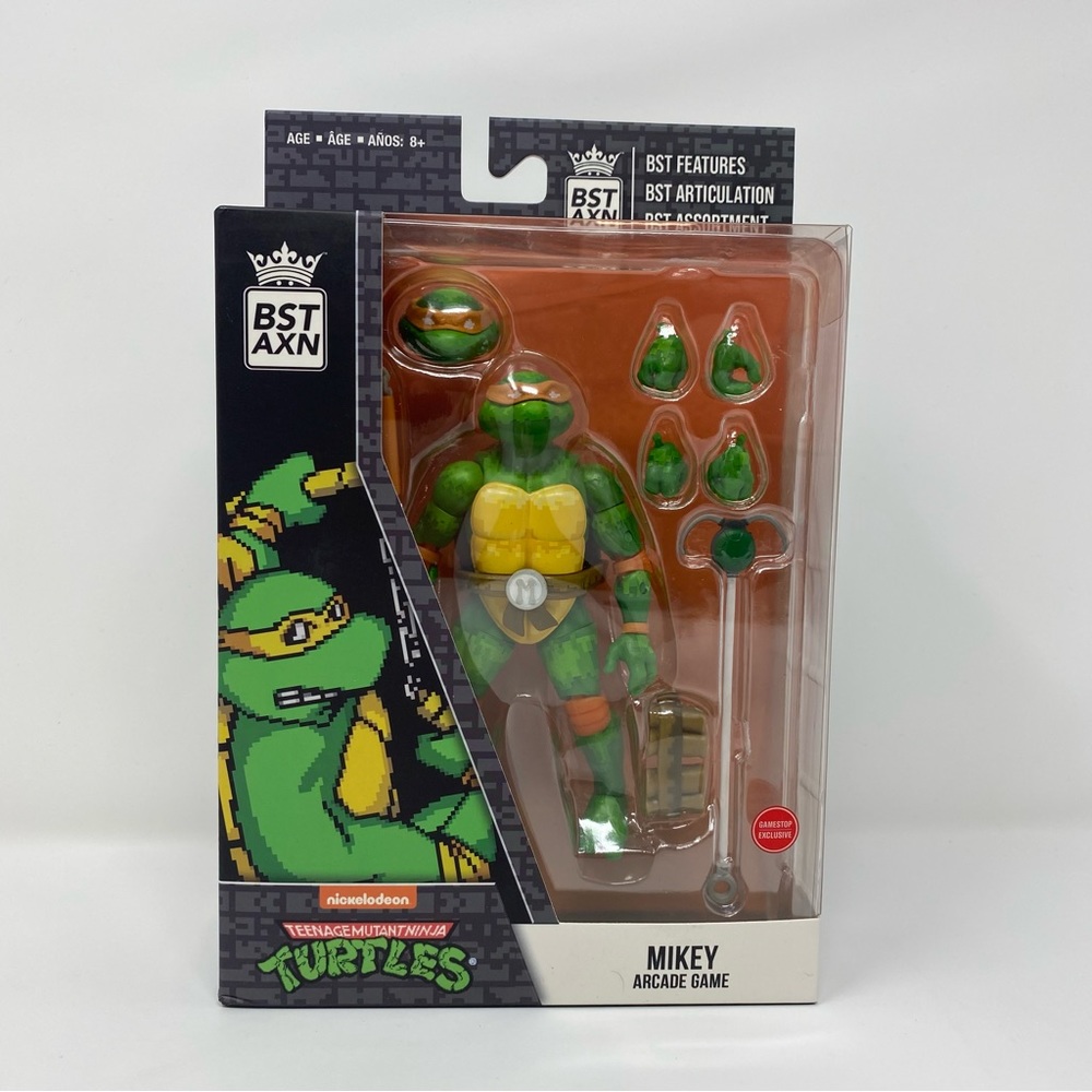 The Loyal Subjects TMNT Michelangelo Mikey BST AX 5-inch Action Figure NEW